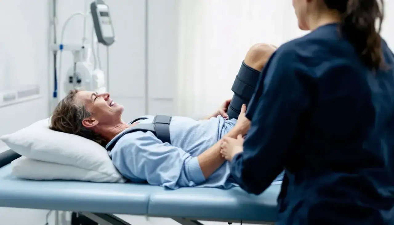 Pacjent po operacji kręgosłupa lędźwiowego - dolegliwości i wsparcie