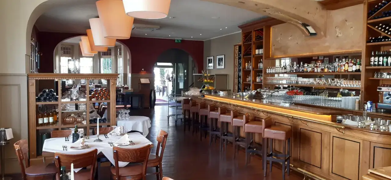 Italienische gehobene K&uuml;che Tellergericht Restaurant Rossini