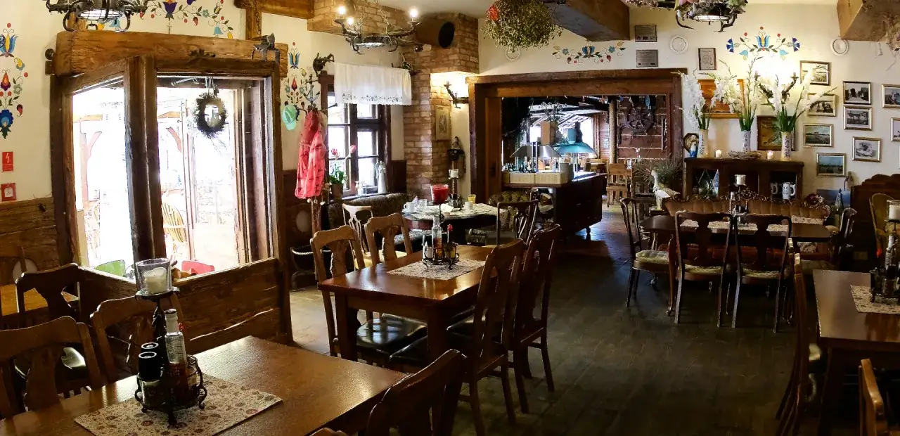 Restauracja Kutter Hel wnętrze