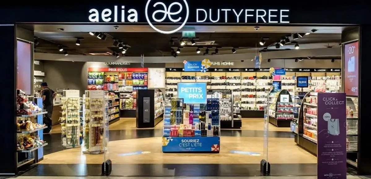 sklep bezcłowy na lotnisku duty free