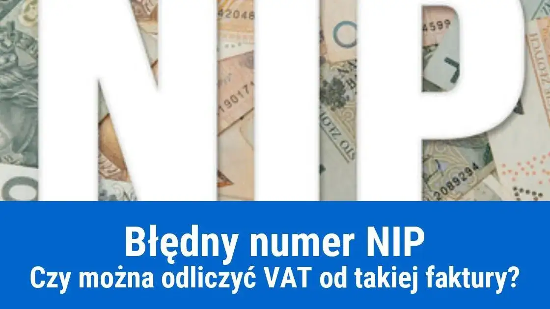 faktura z błędnym NIPem