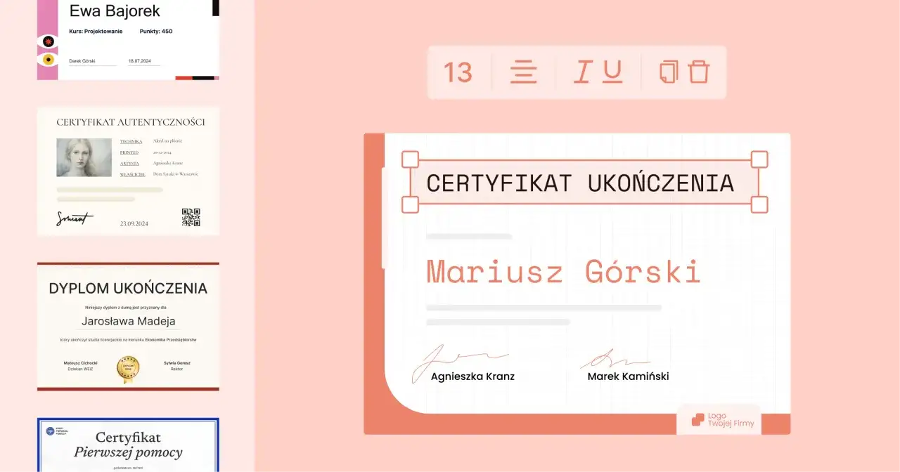 certyfikat instruktora pierwszej pomocy