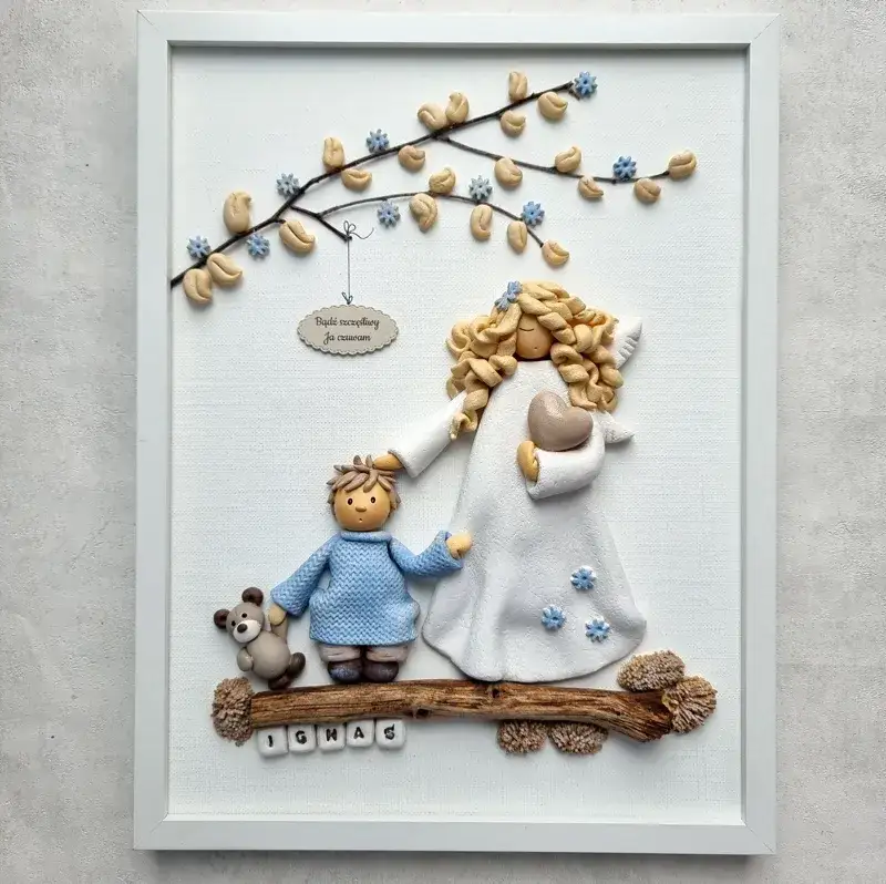 personalizowany prezent chrzciny chłopiec