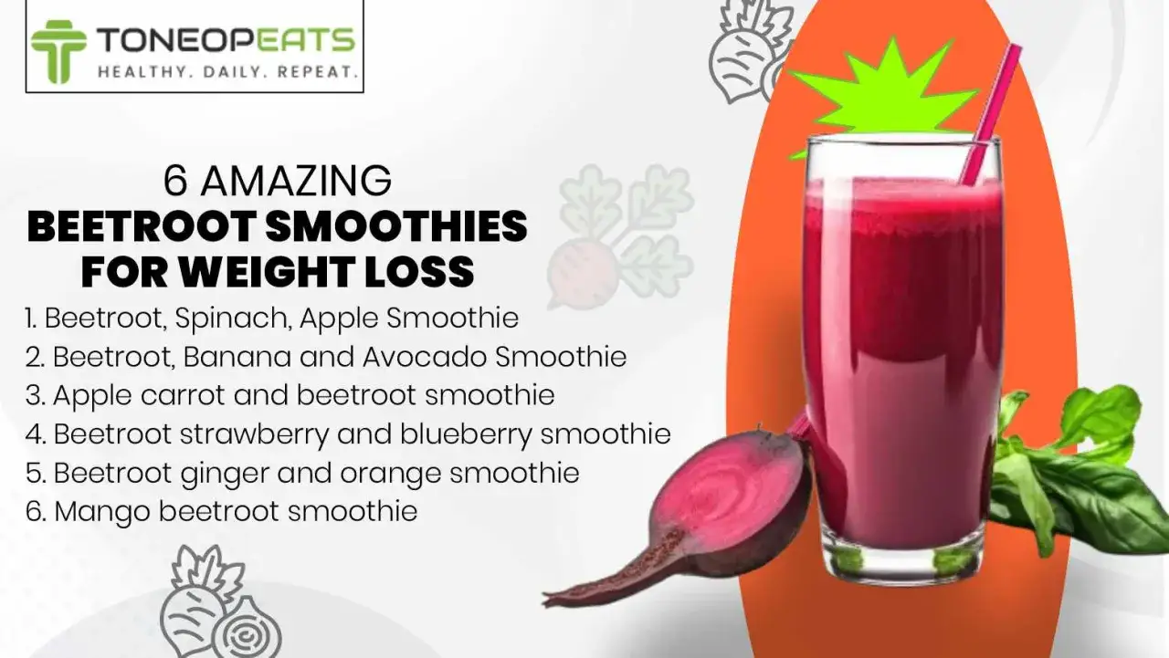 Koktajl z buraka na odchudzanie. 6 przepis&oacute;w na pyszne i zdrowe smoothie z buraka, kt&oacute;re wspierają proces redukcji wagi.