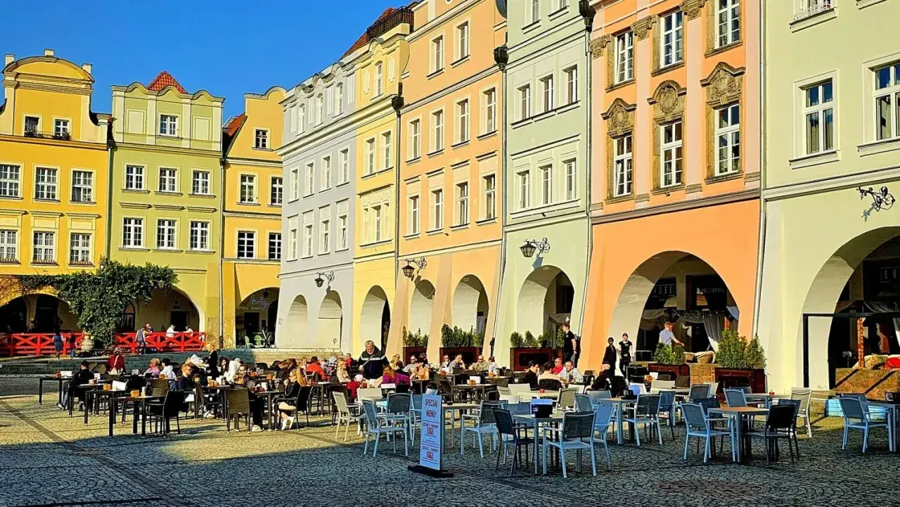 Jelenia G&oacute;ra rynek restauracje