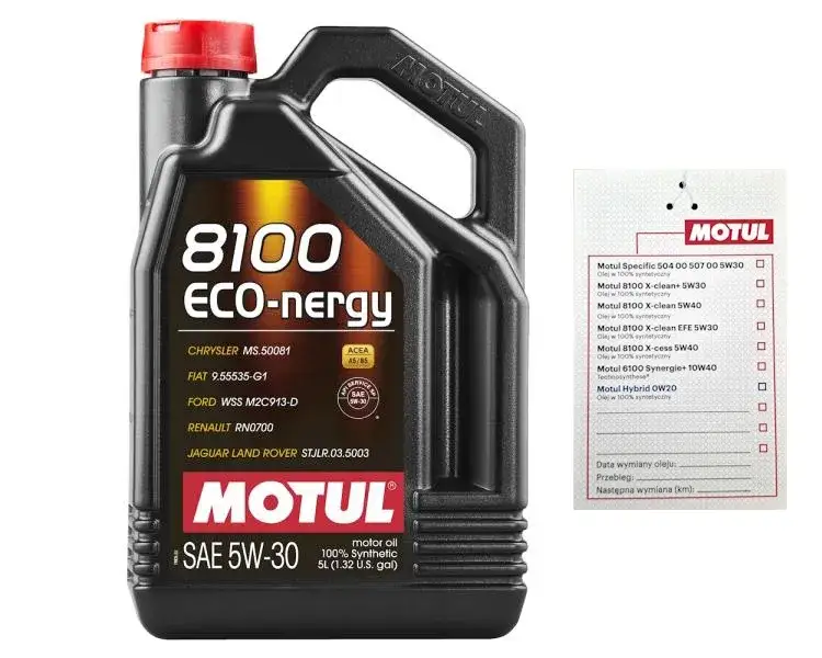 Motul 8100 Specific 6100 opakowania