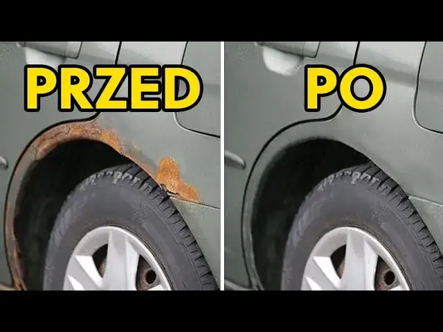 usuwanie rdzy z karoserii samochodu krok po kroku
