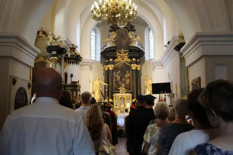 Kości&oacute;ł św Anny Biała Podlaska wnętrze