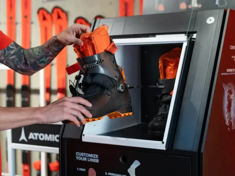 bootfitting butów narciarskich termoformowanie