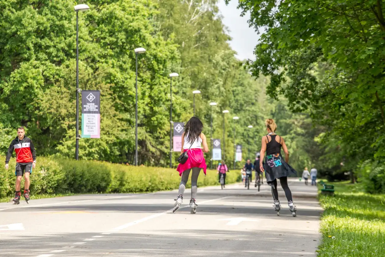 Rolkostrada Dolina Trzech Stawów