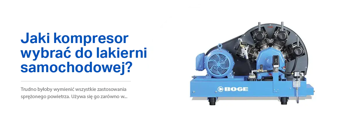 Rodzaje kompresorów do malowania samochodów