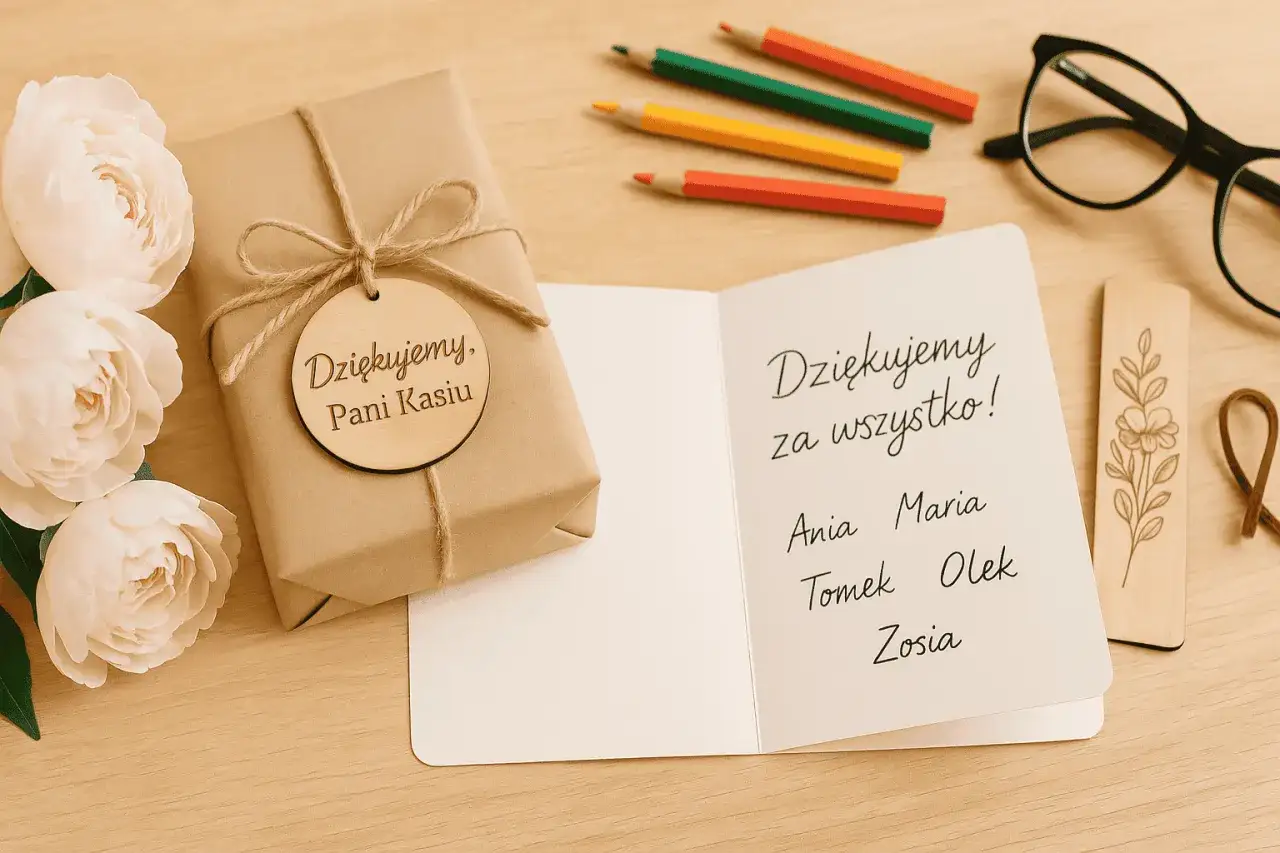 prezenty dla wychowawczyni sentymentalne personalizowane
