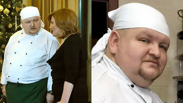 Grzegorz Komendarek jako kucharz Grzesio w Złotopolskich