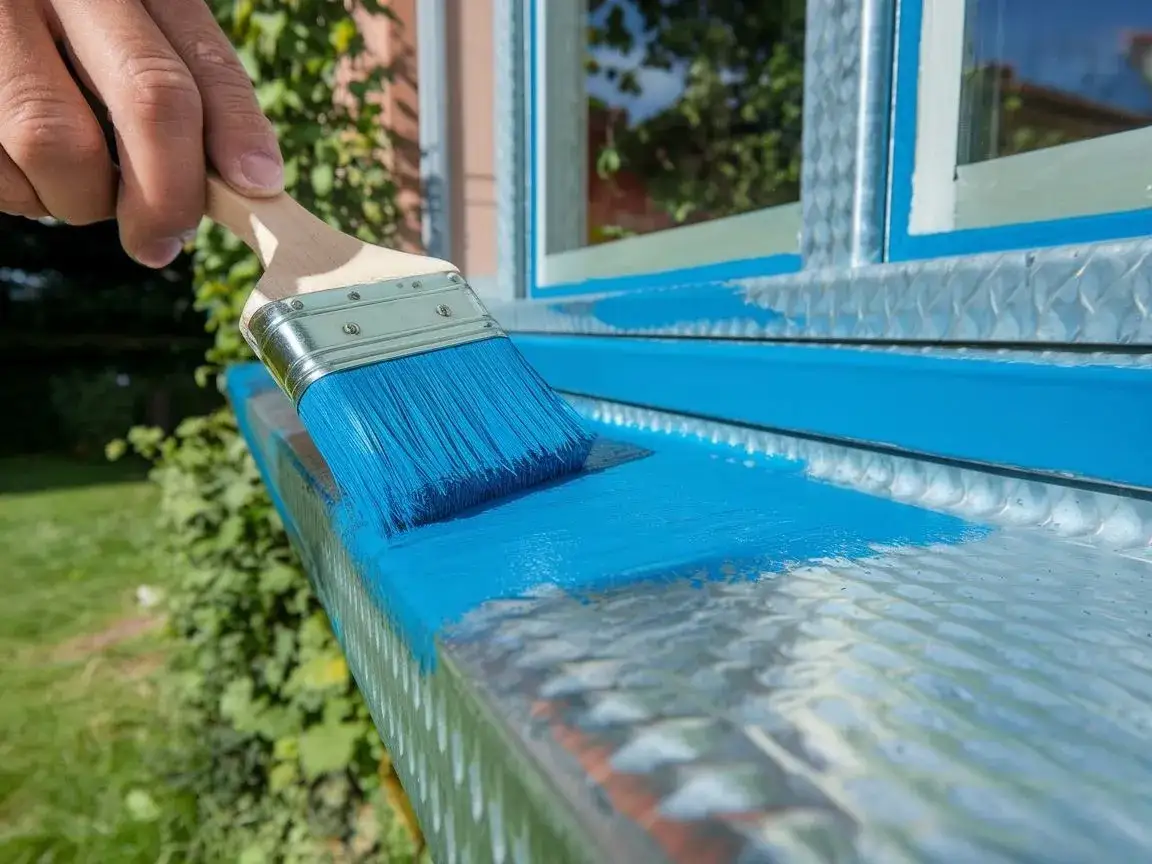 Zdjęcie Jak skutecznie pomalować parapet zewnętrzny z blachy ocynkowanej?