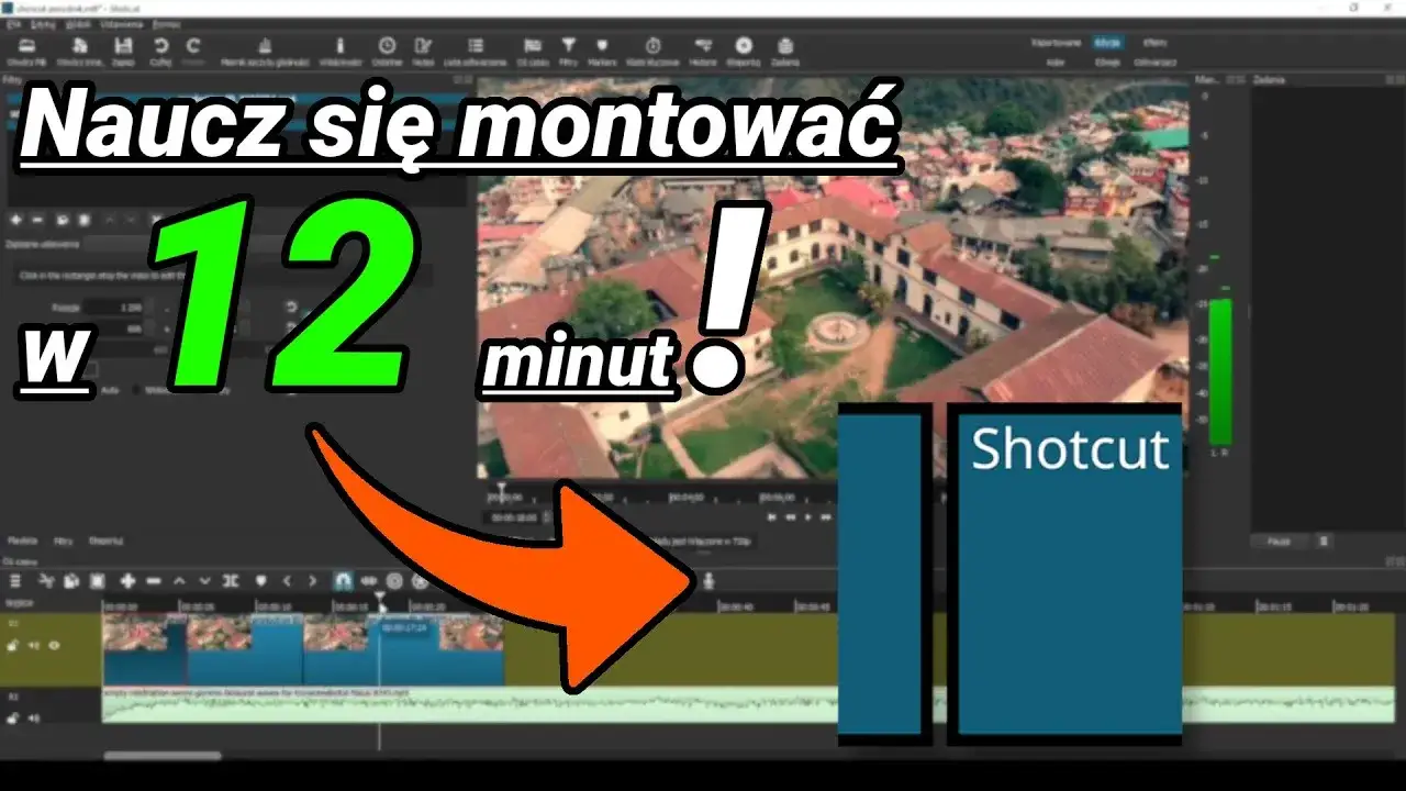 Zdjęcie Jak montować filmy w Shotcut – proste triki dla początkujących