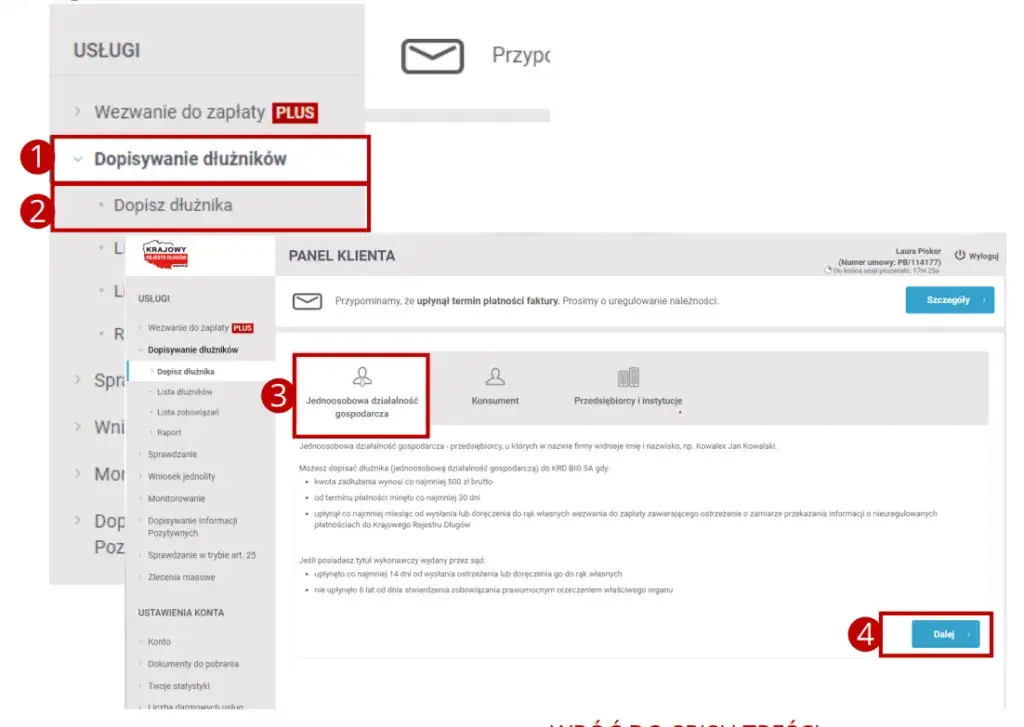Zdjęcie Jak wpisać dłużnika do KRD i uniknąć błędów w procesie