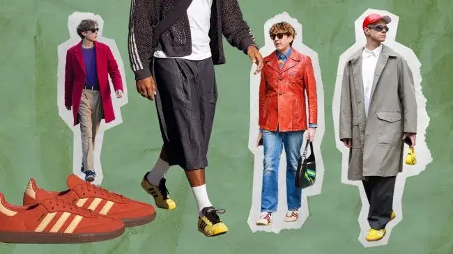 Zdjęcie Outfits irresistibles para hombres con zapatillas adidas samba