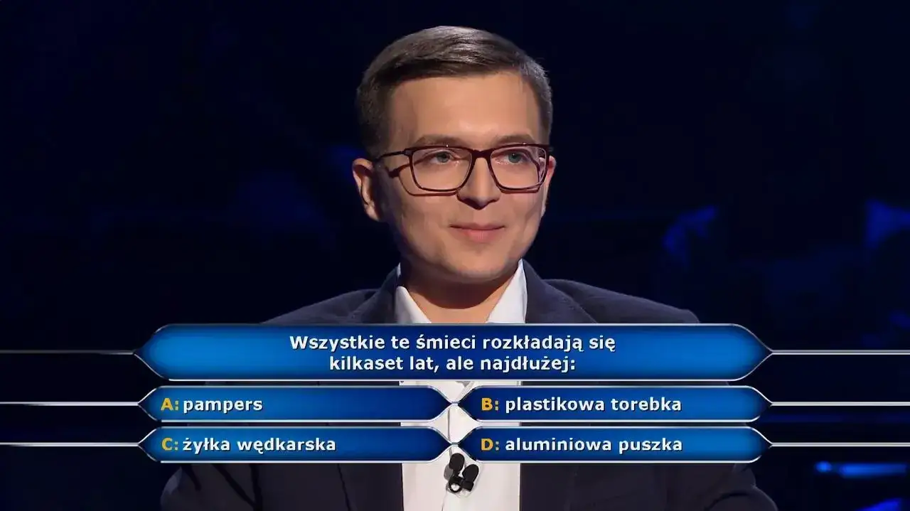 Zdjęcie Co rozkłada się najdłużej? Rekordziści z "Milionerów" i natury