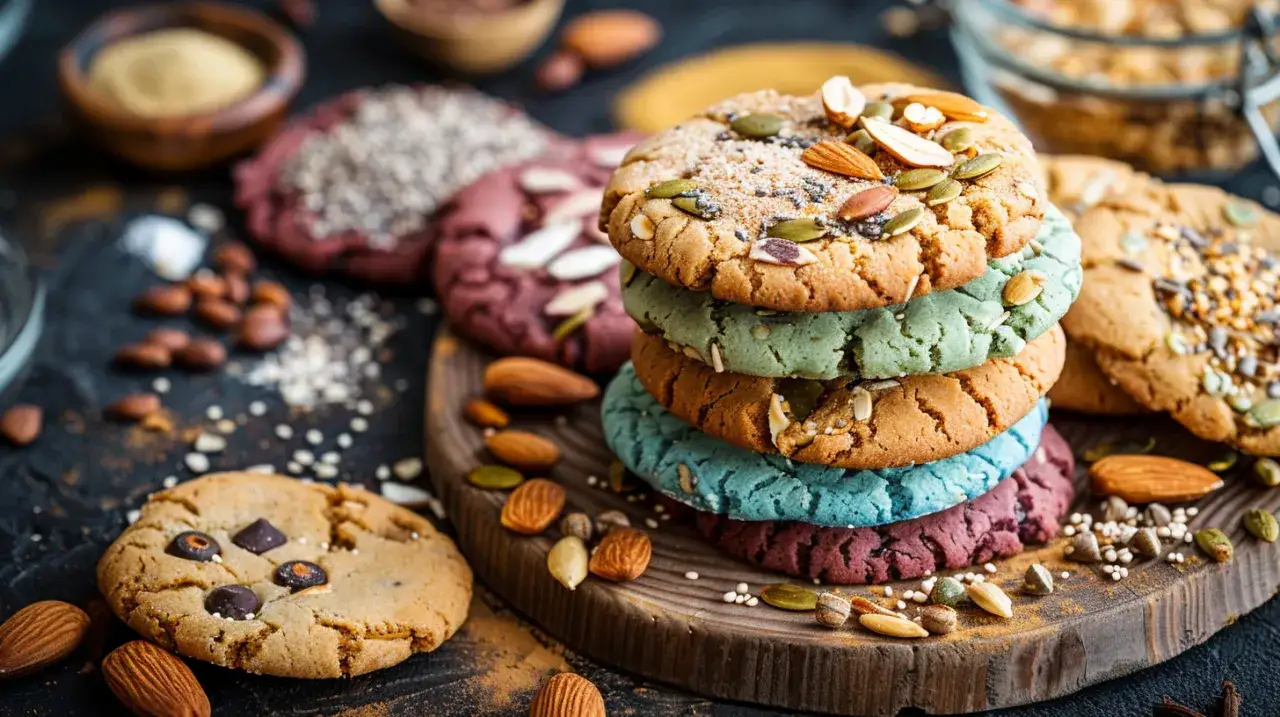 Zdjęcie Ciastka z nietypowymi dodatkami: chałwą, migdałami i nie tylko - Poznaj przepisy!