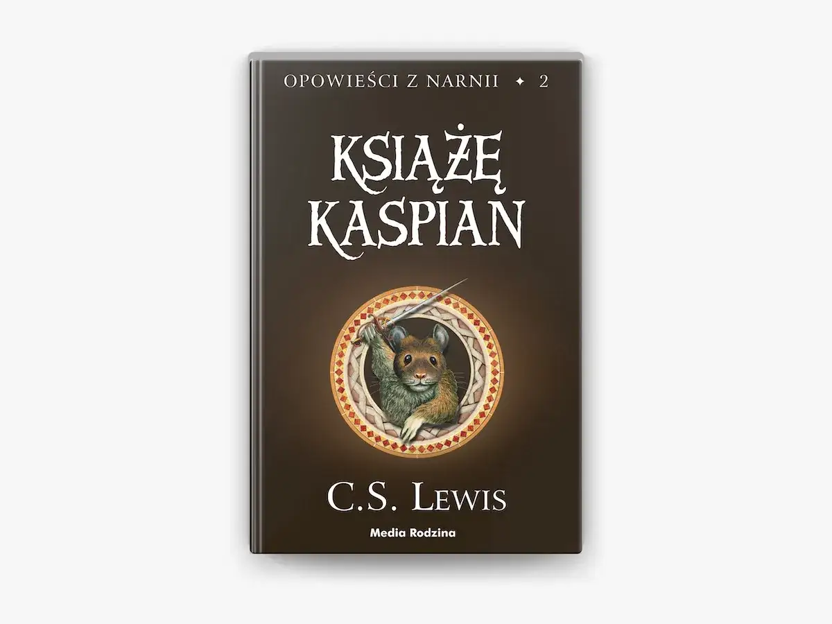 Opowieści z Narnii Książę Kaspian książka okładka