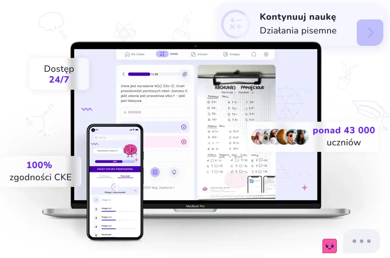 aplikacja do nauki matematyki, korepetycje online