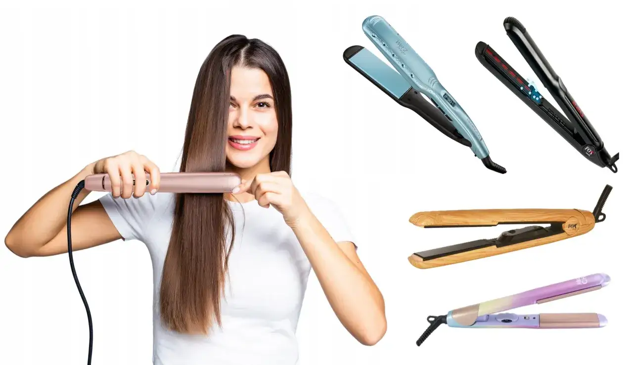 Prostownica i włosy r&oacute;żne typy