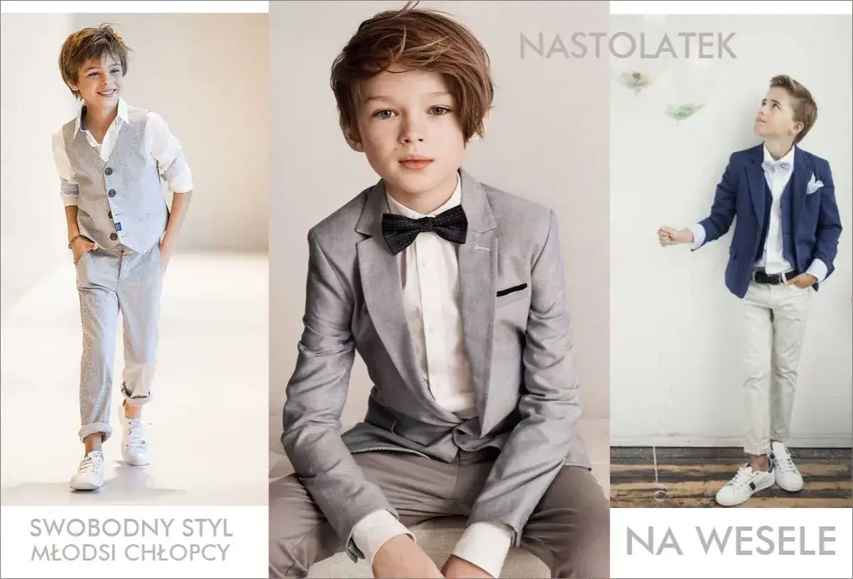 inspiracje stylizacje na wesele dla nastolatka