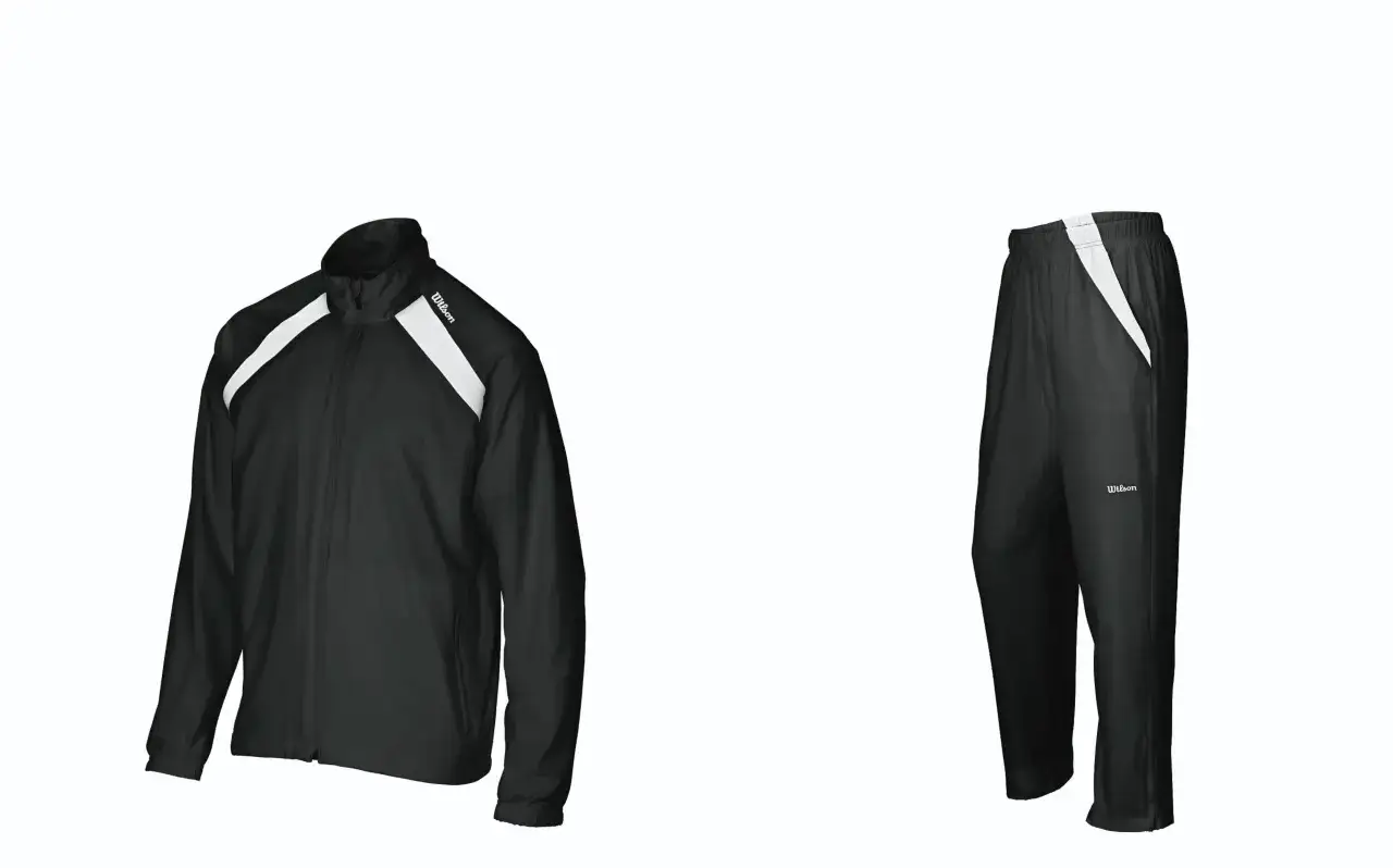 Tennis Trainingsanzug Herren Material Passform
