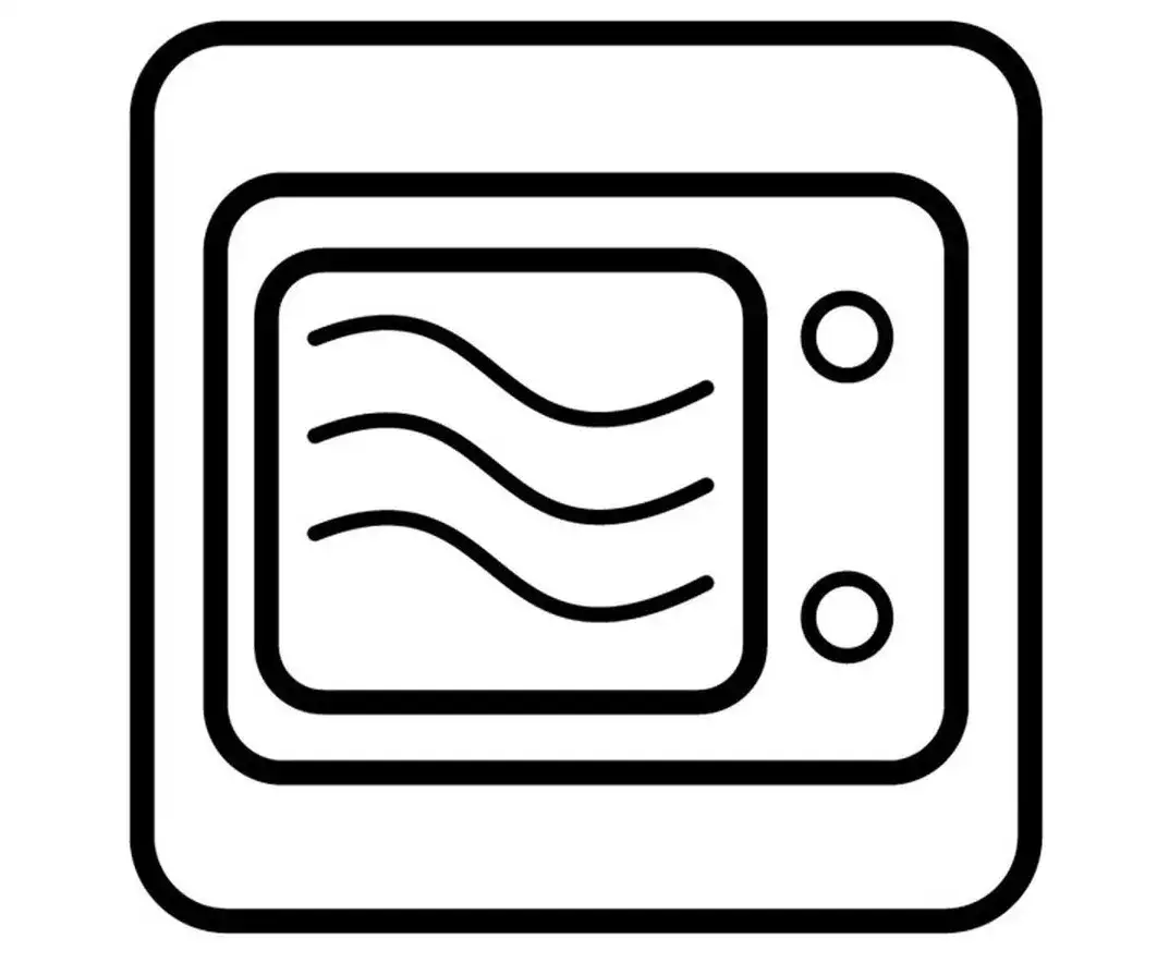 symbole na opakowaniach żywności do podgrzewania, symbol mikrofalówki, symbol PP
