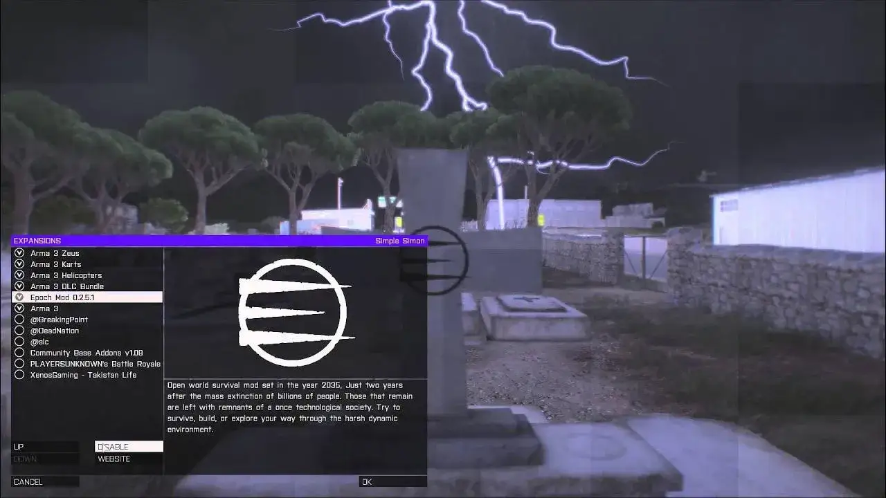 Arma 3 Epoch survival screenshot