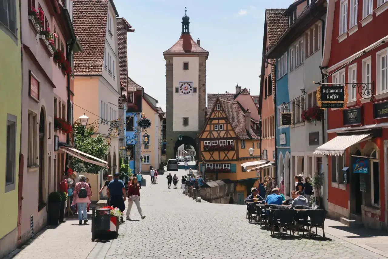 Rothenburg ob der Tauber ulica