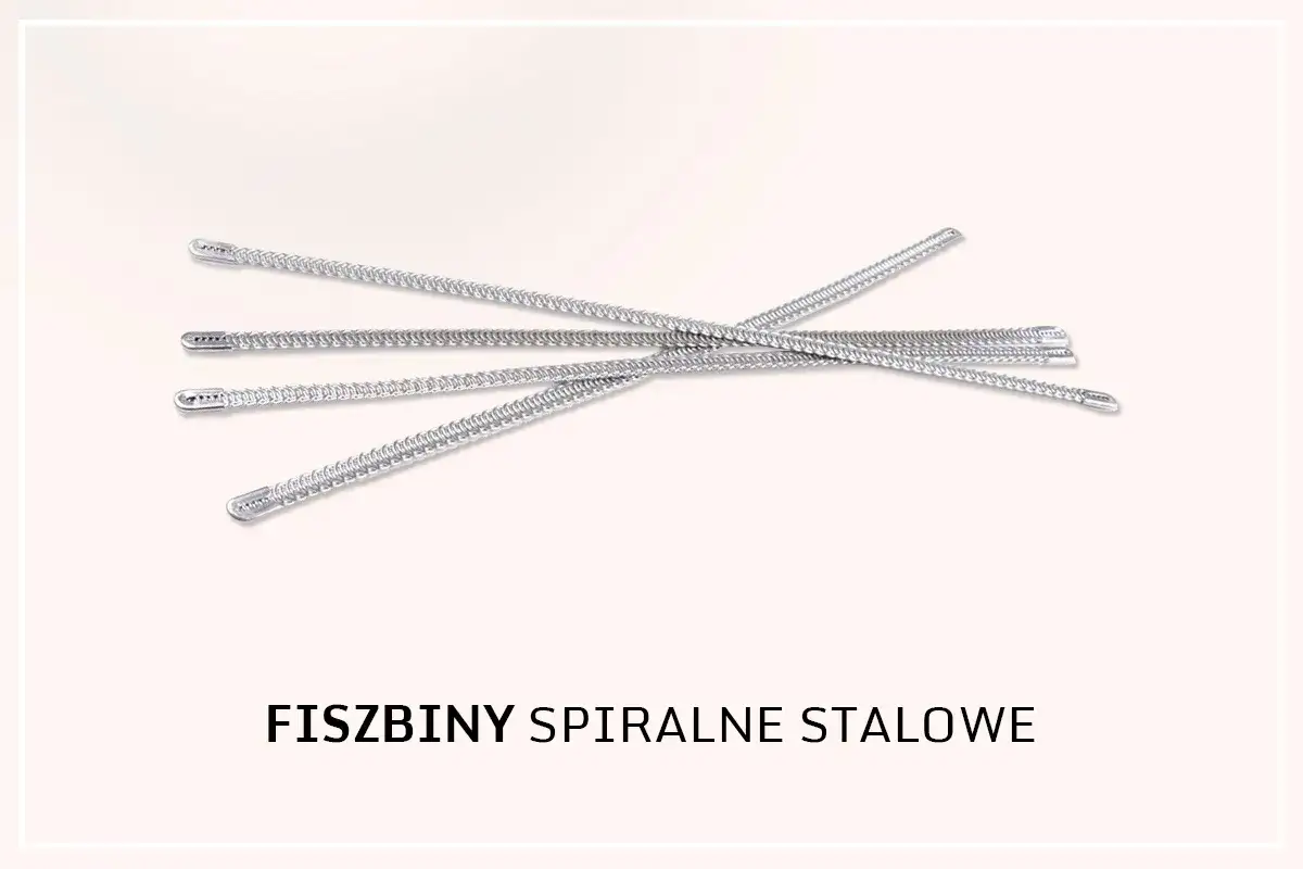 rodzaje fiszbin gorseciarskich stalowe spiralne płaskie i plastikowe