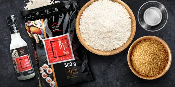 r&oacute;żne rodzaje ryżu do sushi