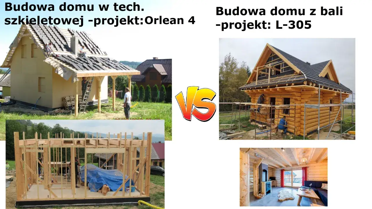 dom z bali vs dom murowany porównanie