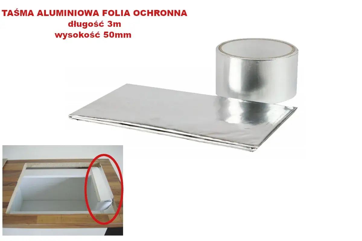 folia ochronna pod blat do zmywarki