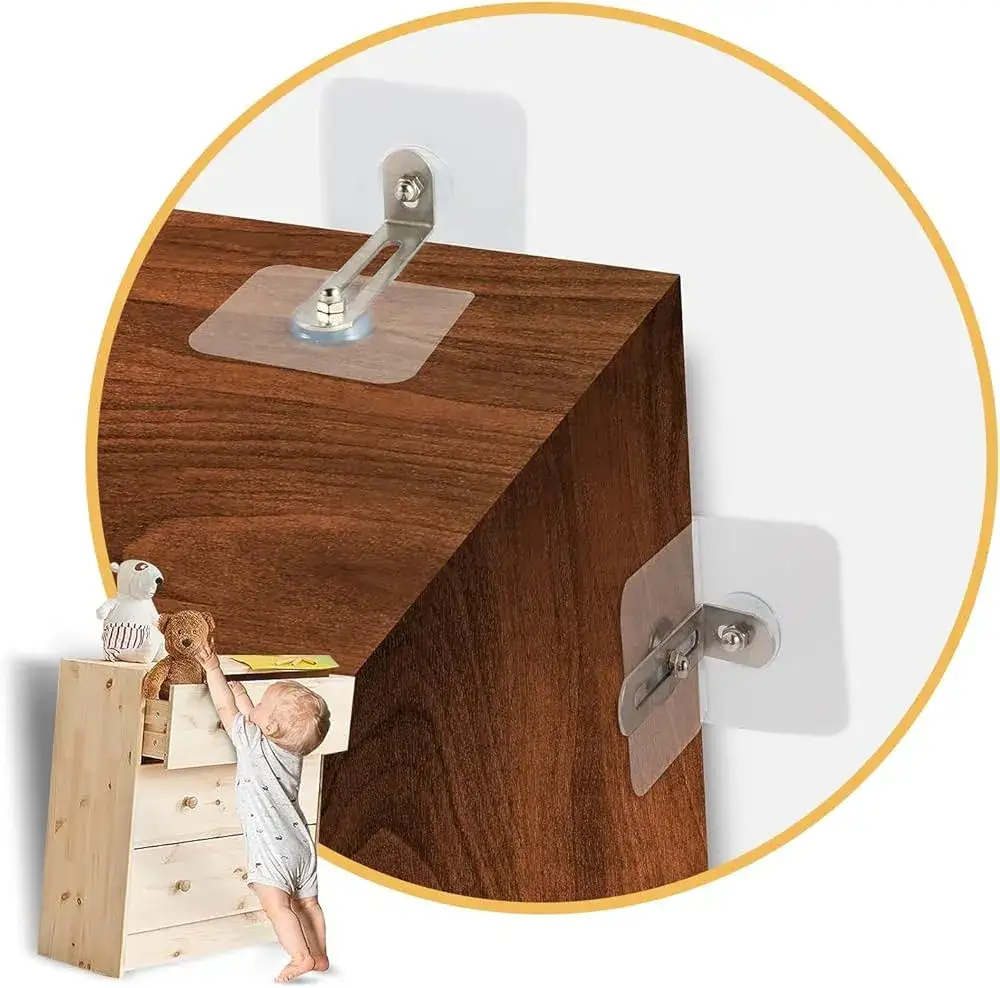 mocowanie komody do ściany zabezpieczenie przed przewróceniem