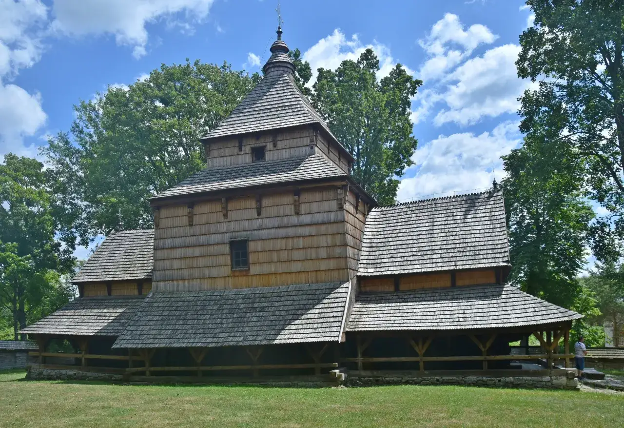 drewniana cerkiew Radruż Roztocze