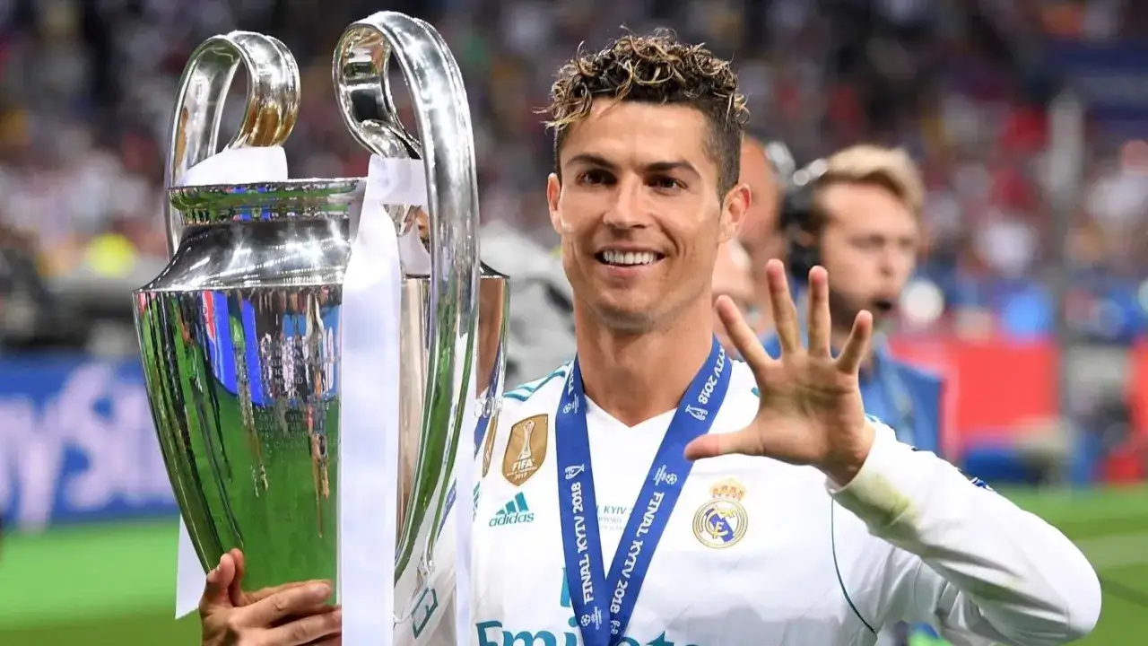 Cristiano Ronaldo 5 Liga Mistrzów