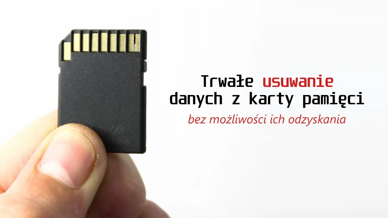 karta pamięci formatowanie vs usuwanie