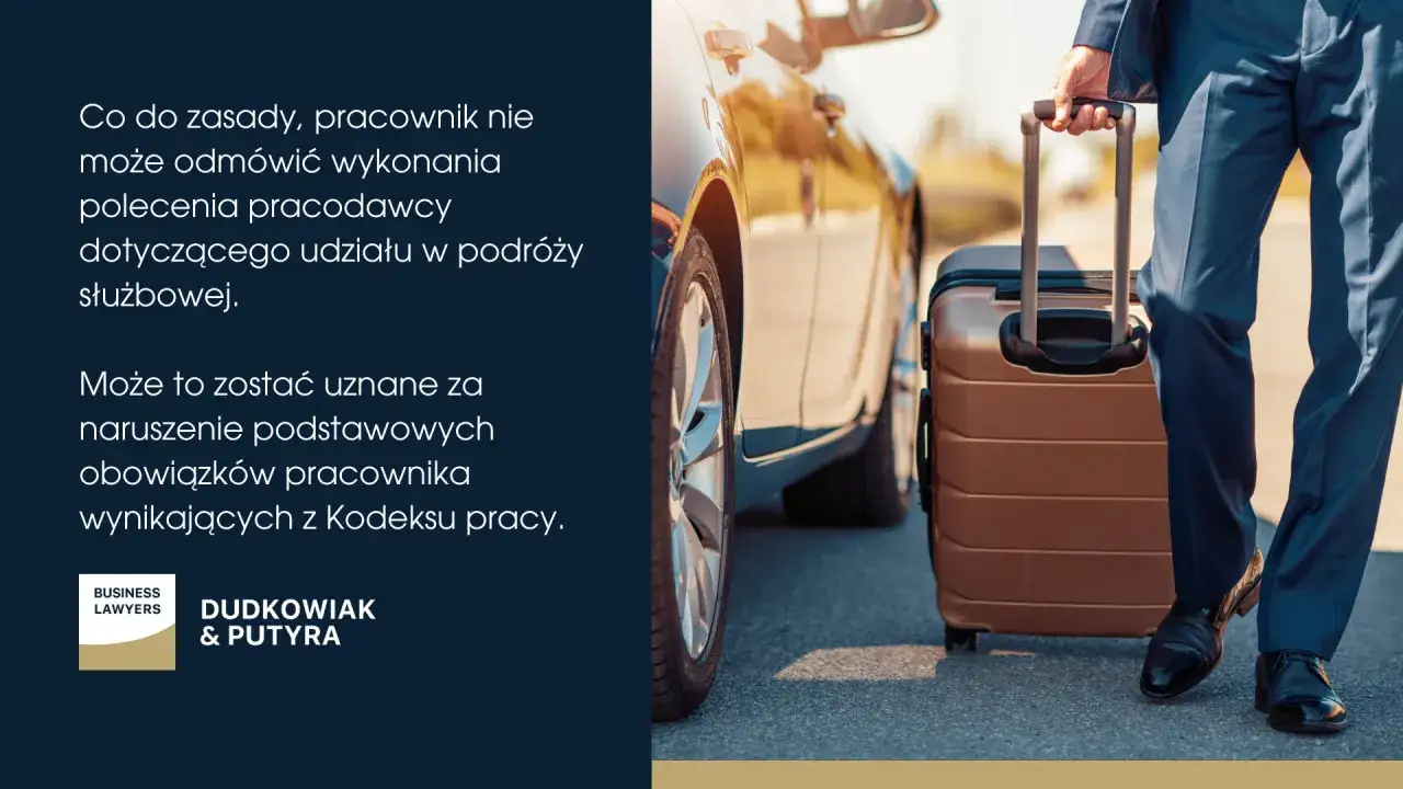 definicja podr&oacute;ży służbowej kodeks pracy infografika