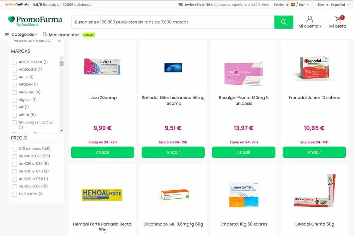 Zdjęcie Listado de medicamentos sin receta médica en España que necesitas conocer