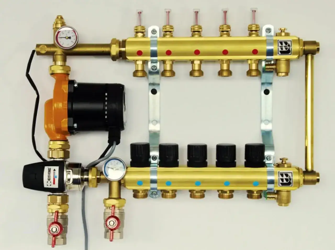 Zaw&oacute;r tr&oacute;jdrożny Afriso schemat działania