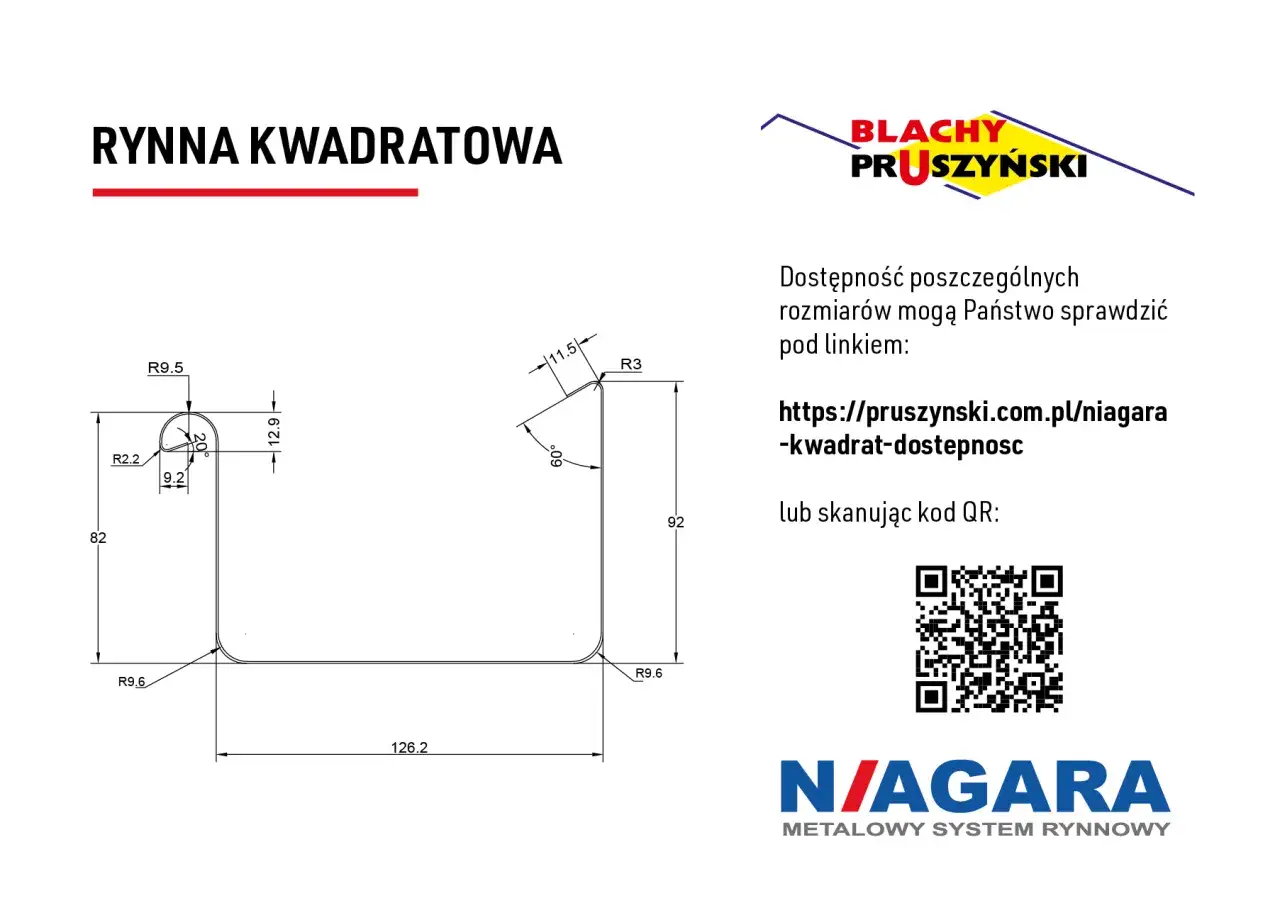 Jak mierzyć rynnę kwadratową