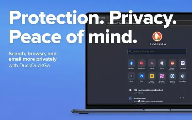 Zrzuty ekranu przeglądarek Opera GX Vivaldi DuckDuckGo