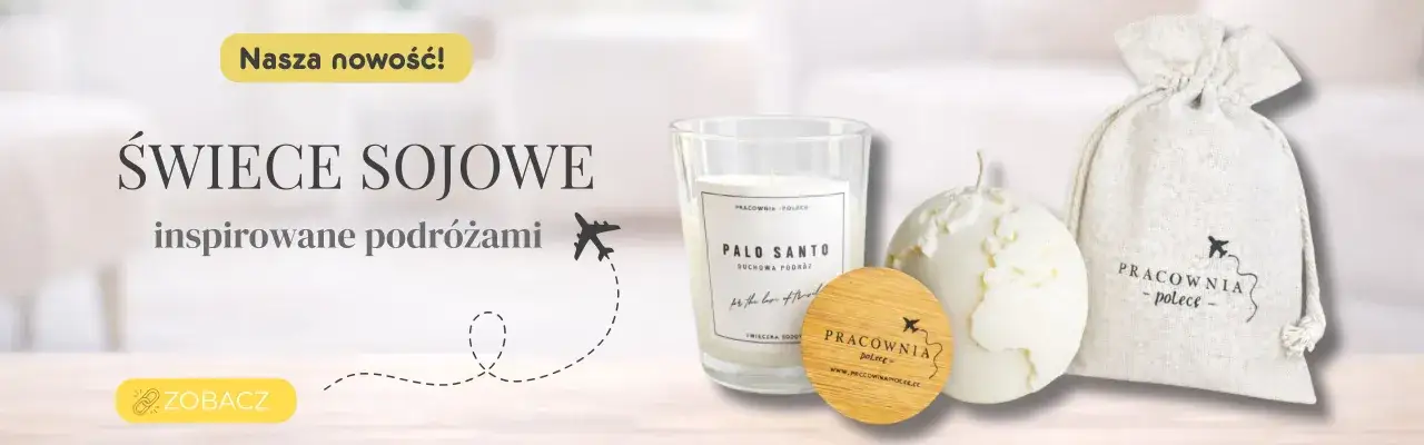 Świece sojowe inspirowane podróżami, idealny prezent dla podróżniczki. Zobacz!