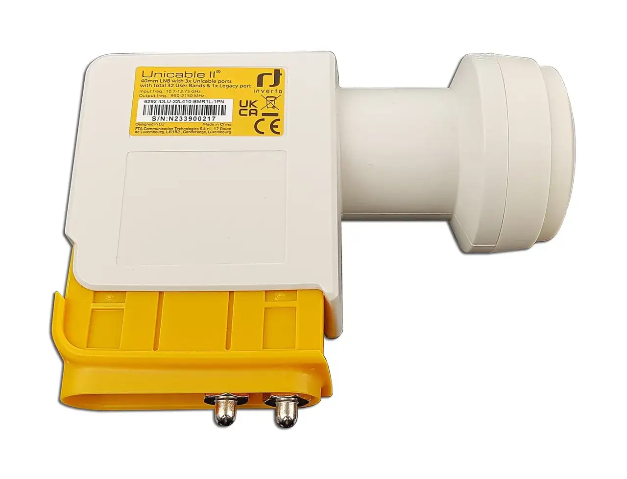 Rodzaje konwerterów Unicable Inverto