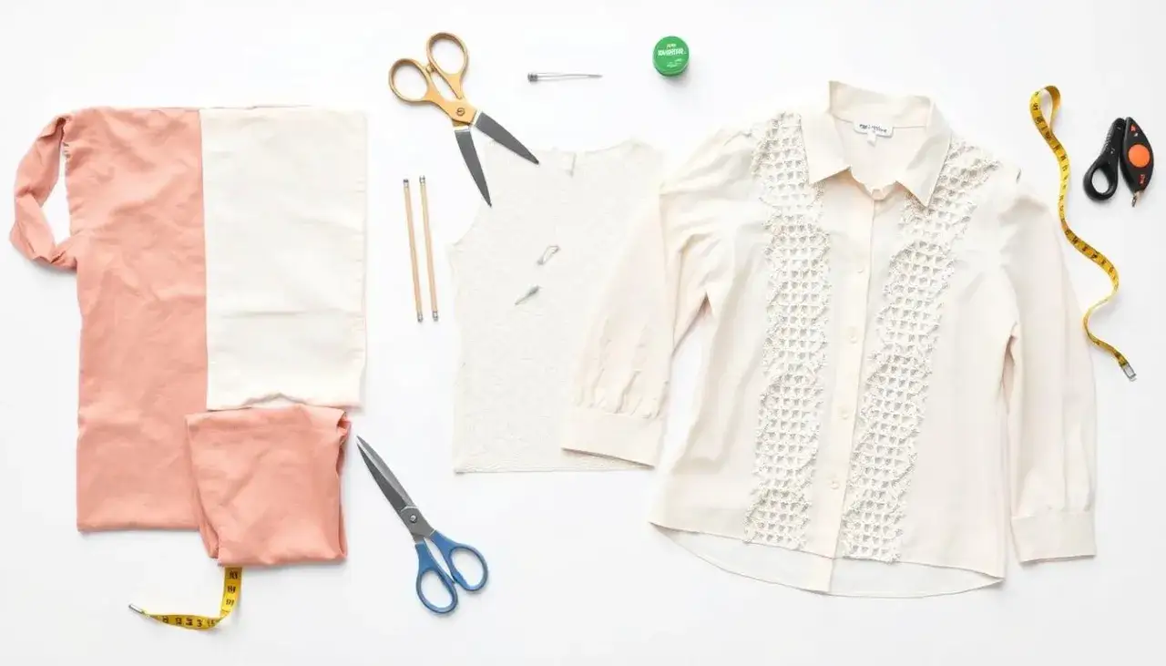 Jak skr&oacute;cić bluzkę bez obcinania r&oacute;żne metody