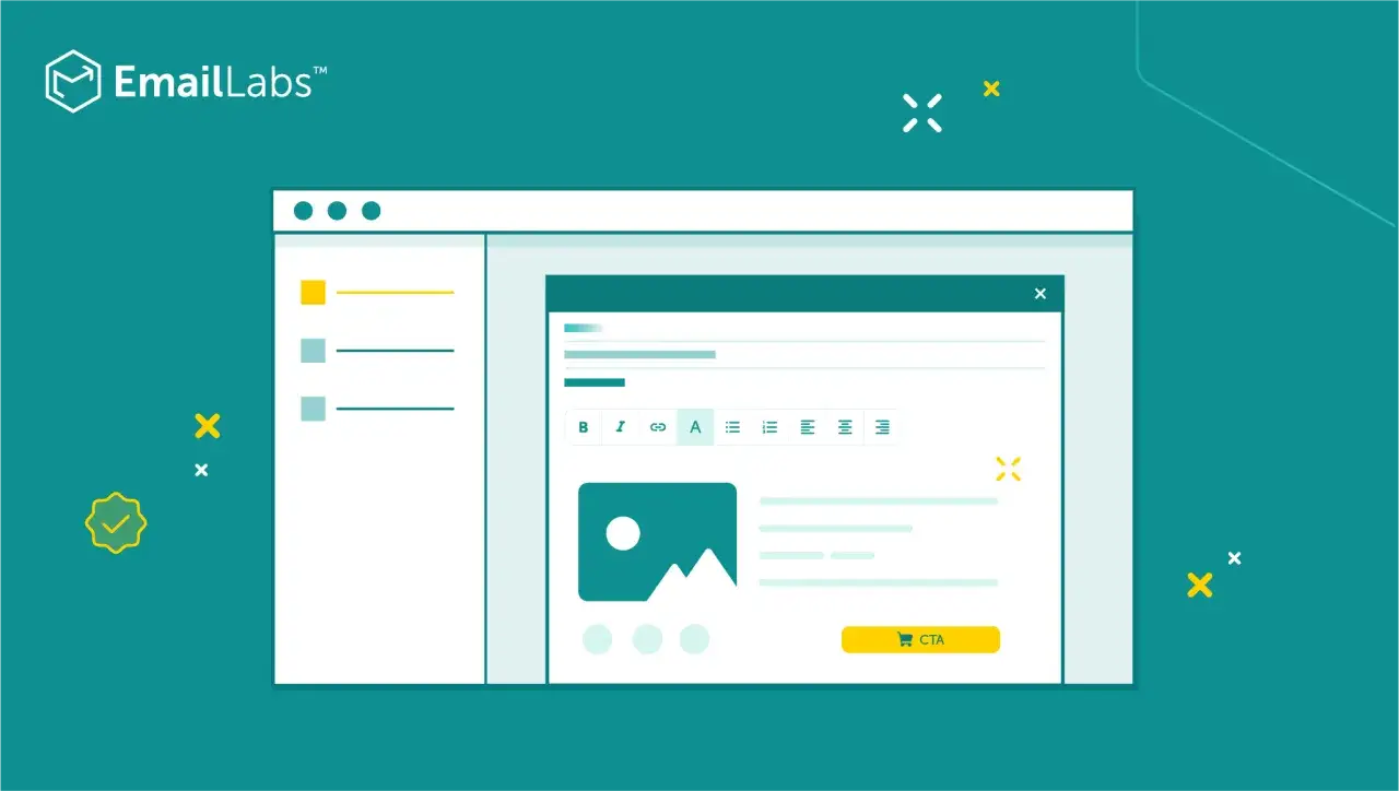 Ilustracja przedstawia edytor wiadomości e-mail, idealny przykład maila do pracodawcy. Widoczny jest interfejs z opcjami formatowania tekstu i dodawania elementów.