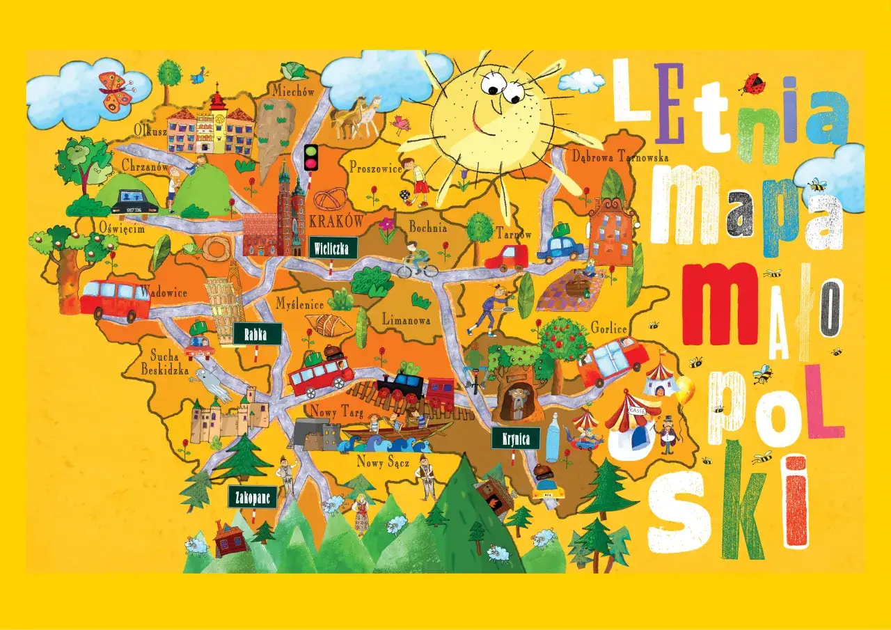 Mapa muzeów etnograficznych w Polsce