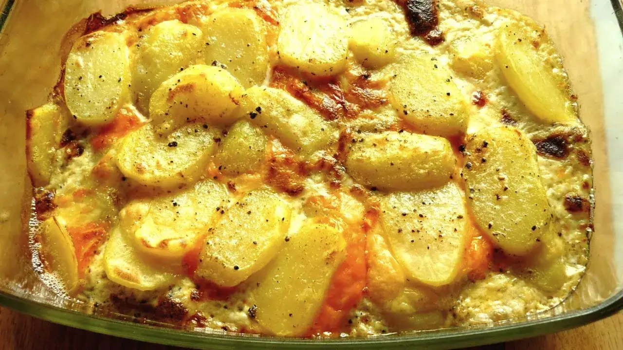 tani obiad rodzinny zapiekanka ziemniaczana